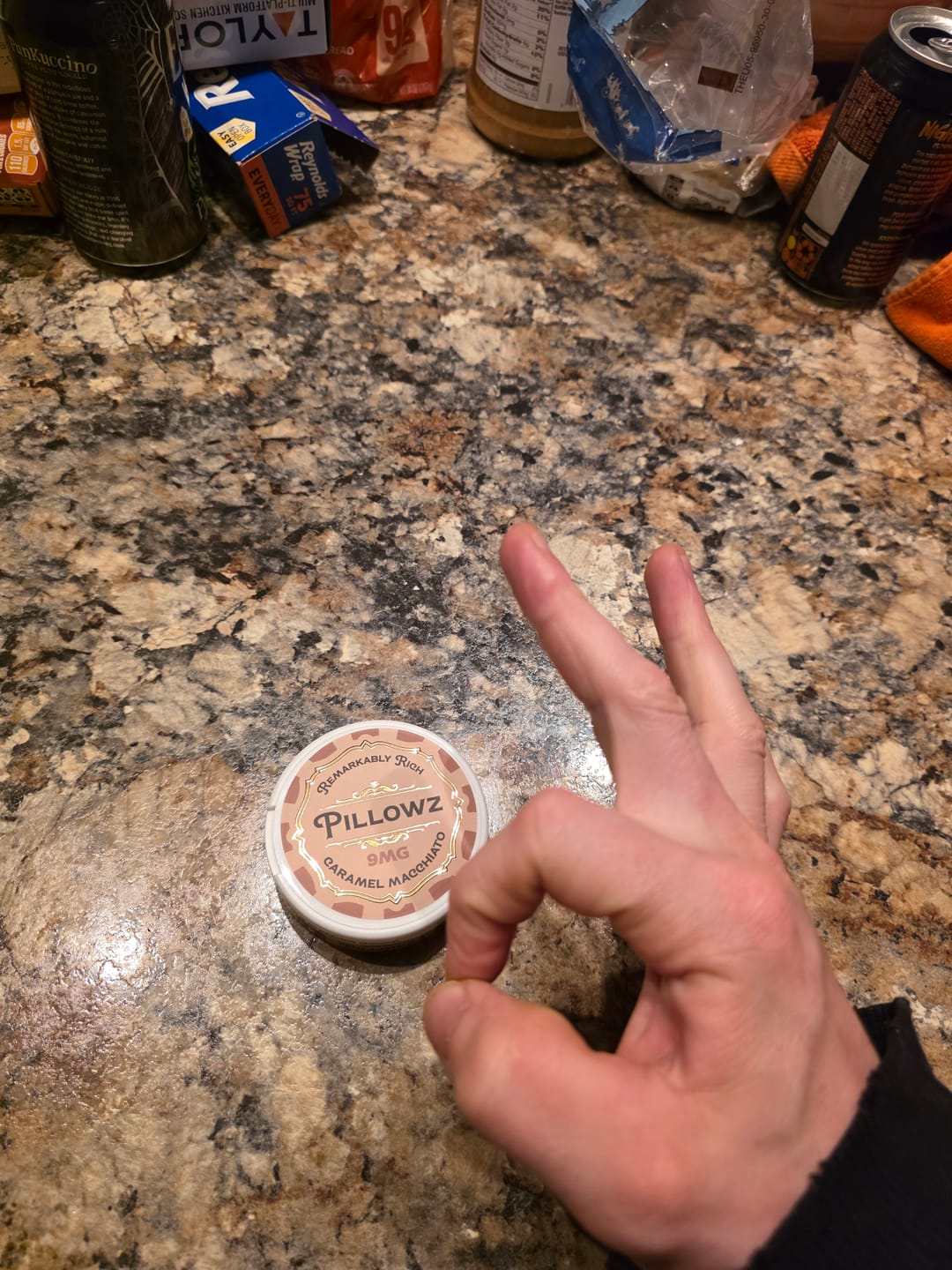 Customer photo review of Caramel Macchiato