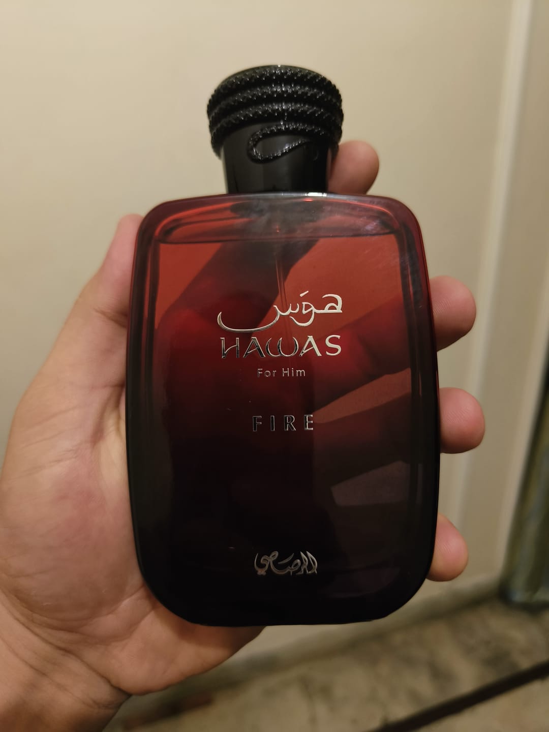 Customer photo review of Rasasi Hawas Fire Eau De Parfum For Unisex(New Release 2025)