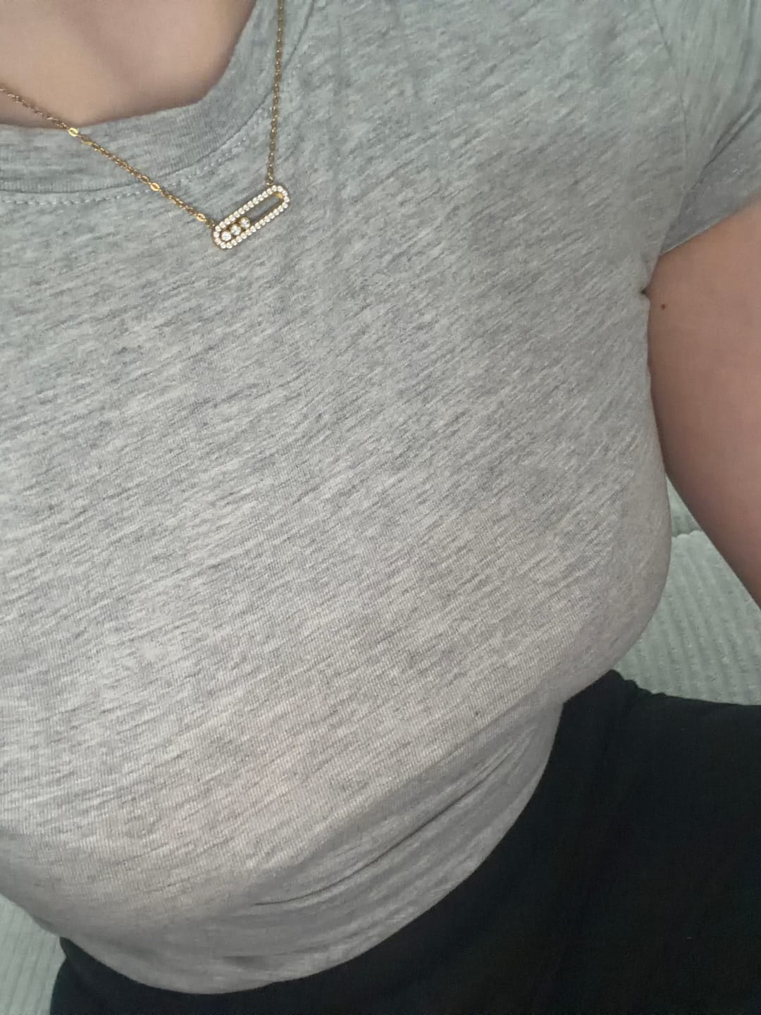 Customer photo review of Pave Soul Kette 18K Vergoldet