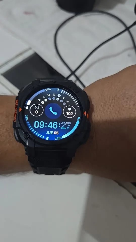 Customer photo review of Samsung Galaxy Silicone Sport Watch Band – Ultra/Ultra2 Strap