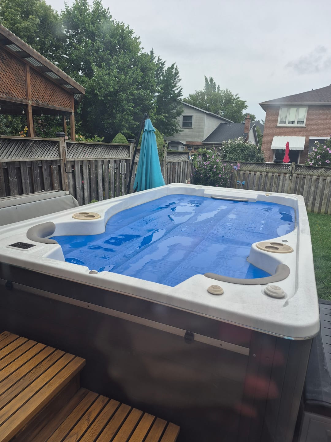 Customer photo review of Thermal Foam Spa Blanket.