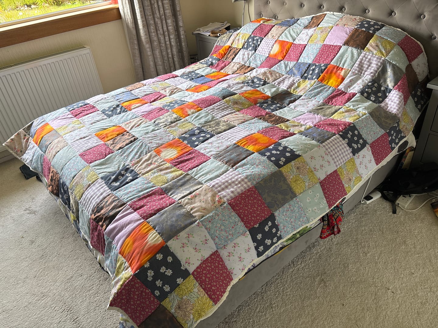 Customer photo review of Mystery Fabric Remnant Box