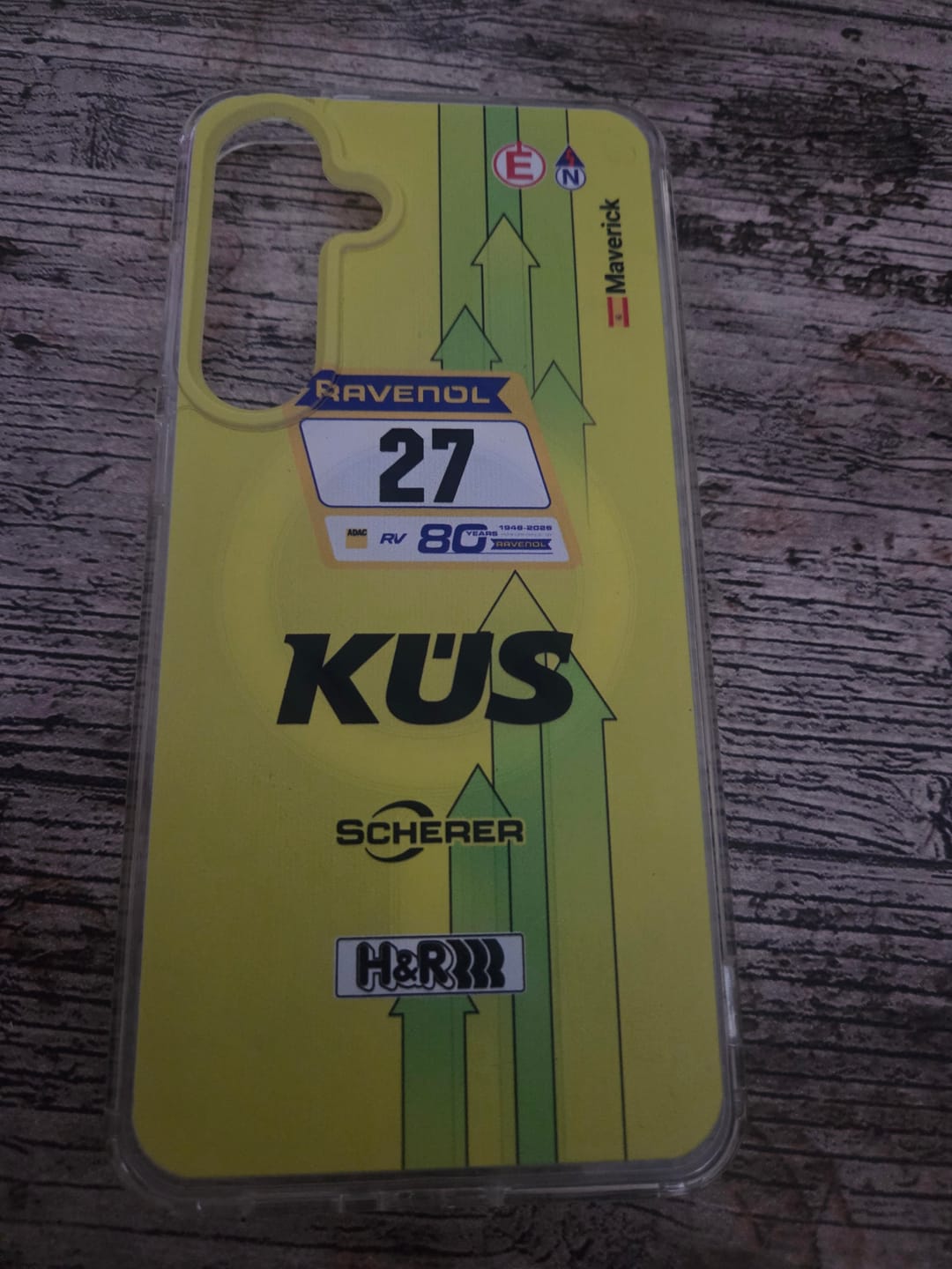 Customer photo review of Grello Porsche GT Livery - Individuelle Hybrid Hülle mit MagSafe