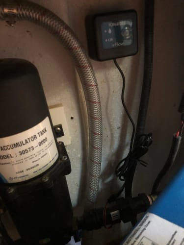Customer photo review of Bluetooth Water Tank Gauge