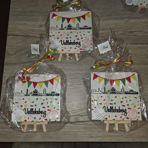 Customer photo review of Sublimatie tegel 15x15 cm wit glans – keramiek A+ kwaliteit