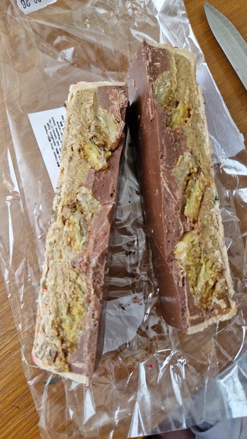 Customer photo review of Wonky Baklavaty X Chocolate Smiths Collaboration 370g