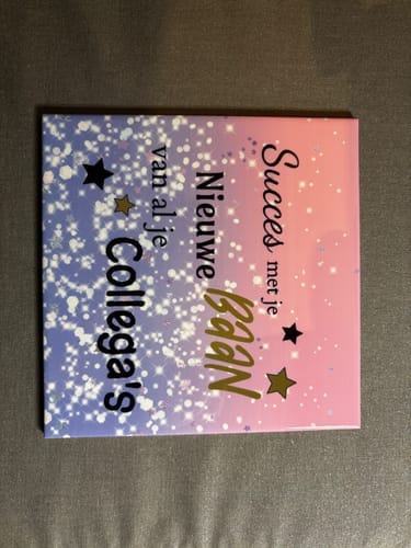 Customer photo review of Sublimatie tegel 15x15 cm wit glans – keramiek A+ kwaliteit