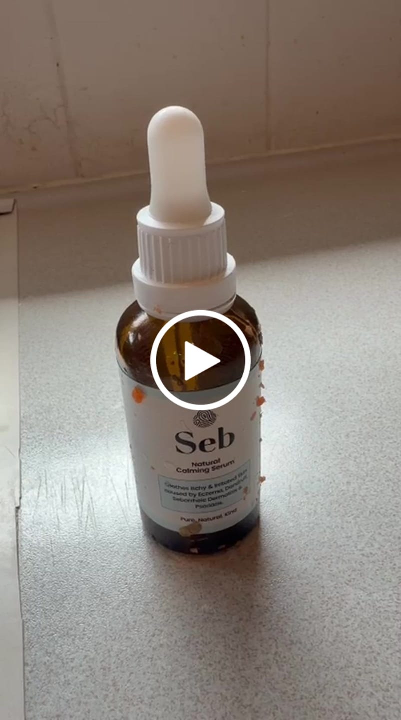 Customer video review of Seb Natural Calming Serum