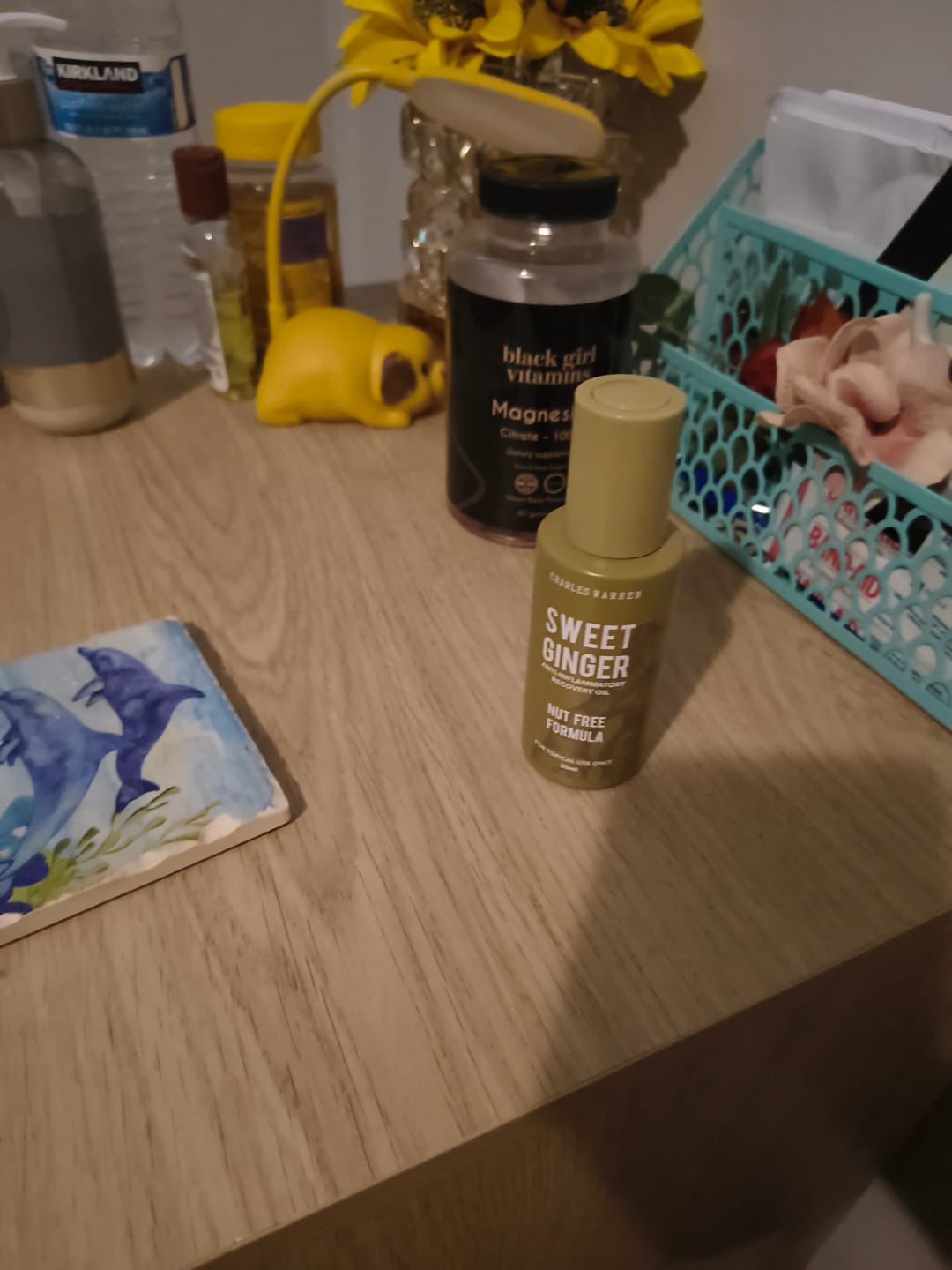 Customer photo review of [Nut-Free] Sweet Ginger Dry Oil for Sensitive Skin
