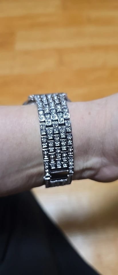 Customer photo review of Samsung Galaxy Diamond Stainless Watch Band - 3/4/5/6/7/FE/8/9/Ultra/Ultra2