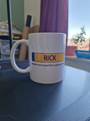Customer photo review of PU Leren Sleutelhanger Vierkant voor Sublimatie – Wit/Zwart met Verchroomd Metaal