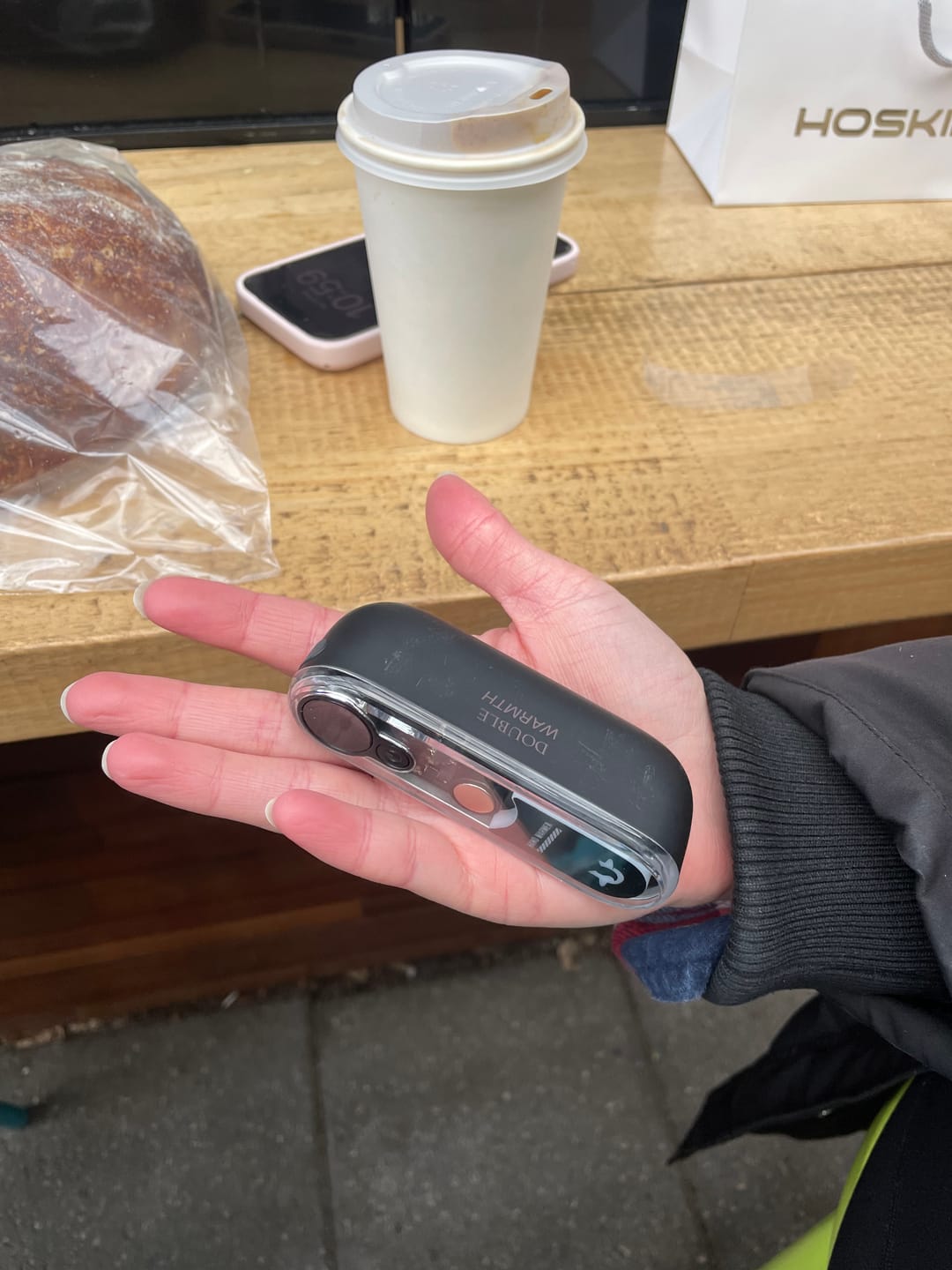 Customer photo review of CapyCosy Twin Electric Hand Warmer