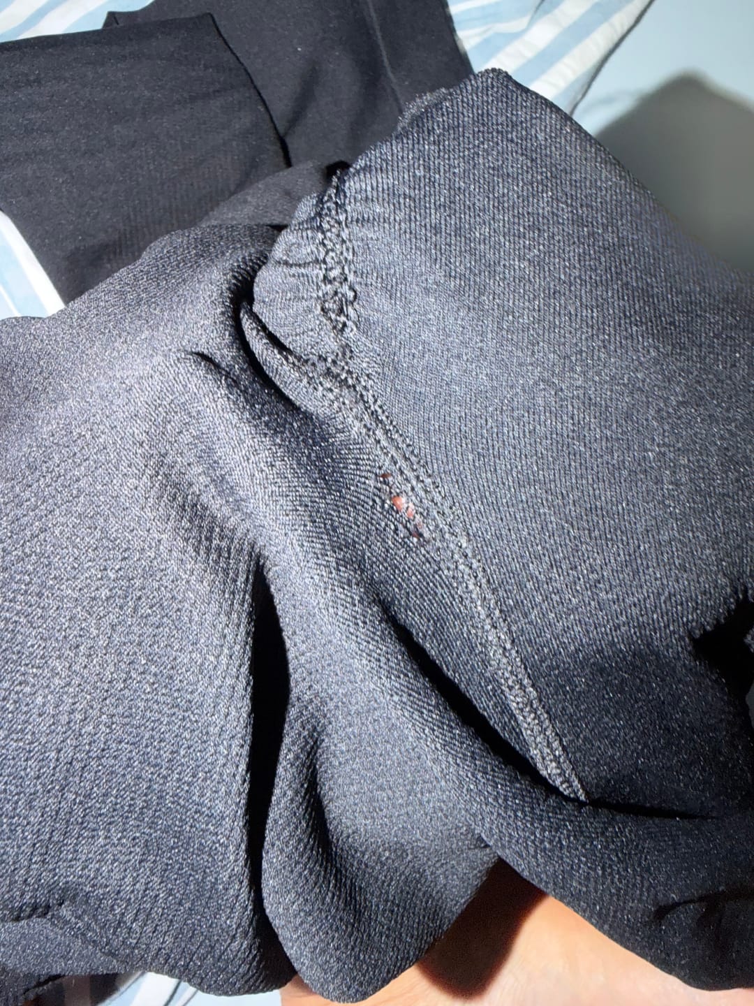 Customer photo review of Leggings Push Up Monogram Nero