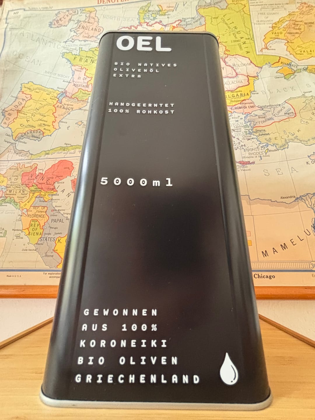 Customer photo review of Bio Natives Olivenöl Extra aus Griechenland 5 l