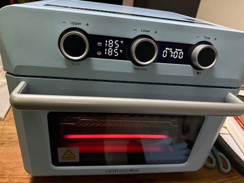 Customer photo review of Craft Express Pro Sublimatie Oven 25L voor sublimatie