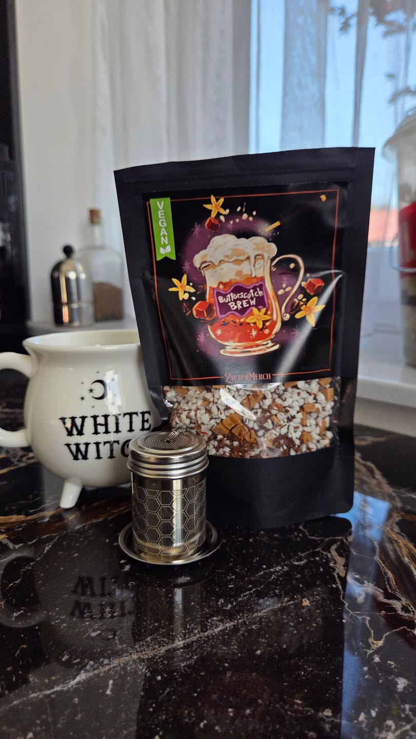 Customer photo review of Butterscotch Brew – Rooibos Tee Butterscotch Karamell
