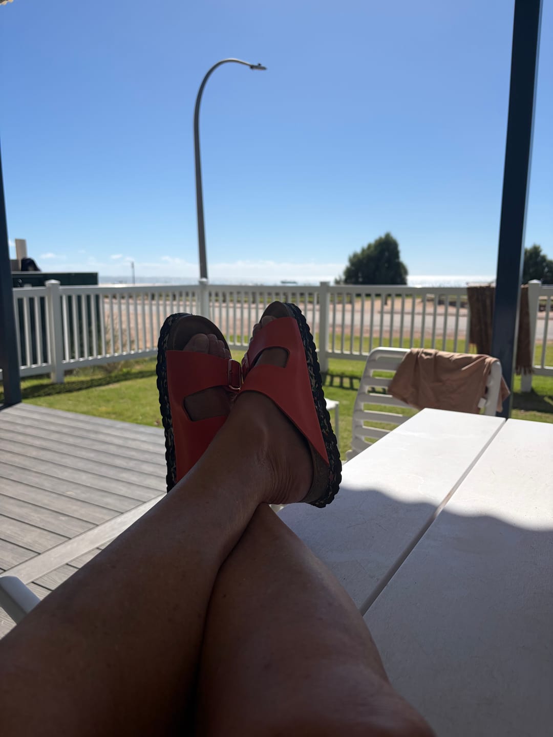 Customer photo review of TROPIC | Sandal Orange