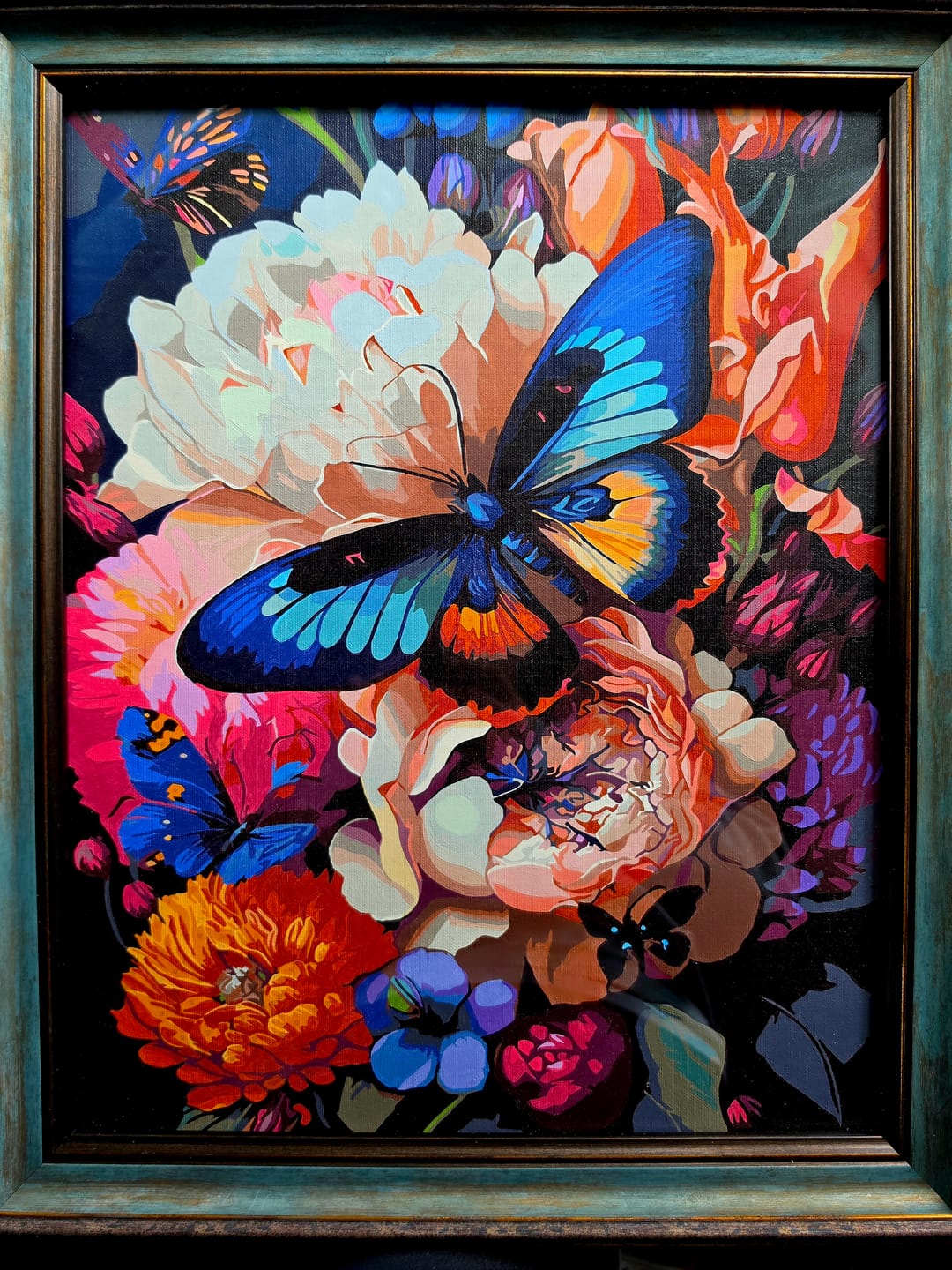 Customer photo review of Butterfly Floral Bloom