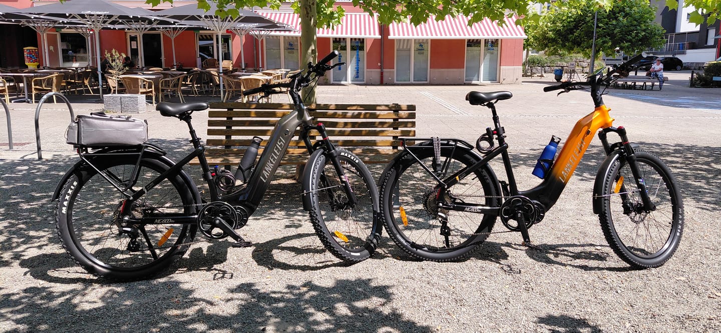 Customer photo review of Lankeleisi MG600 Lite 250W 27.5" Electric Trekking Bike 720Wh SUV E-bike with Switchable Sensor 36V 20Ah Battery