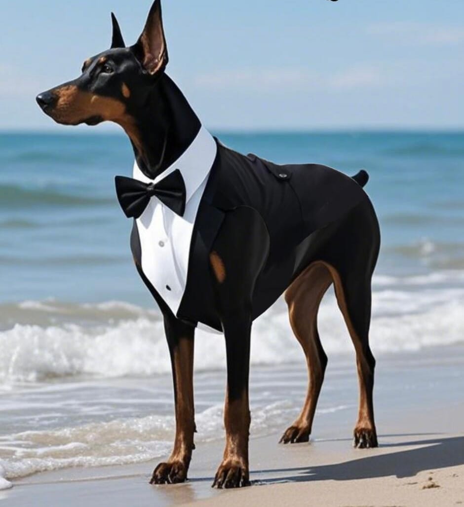 Customer photo review of Tuxedo and Bandana Suit Costumes