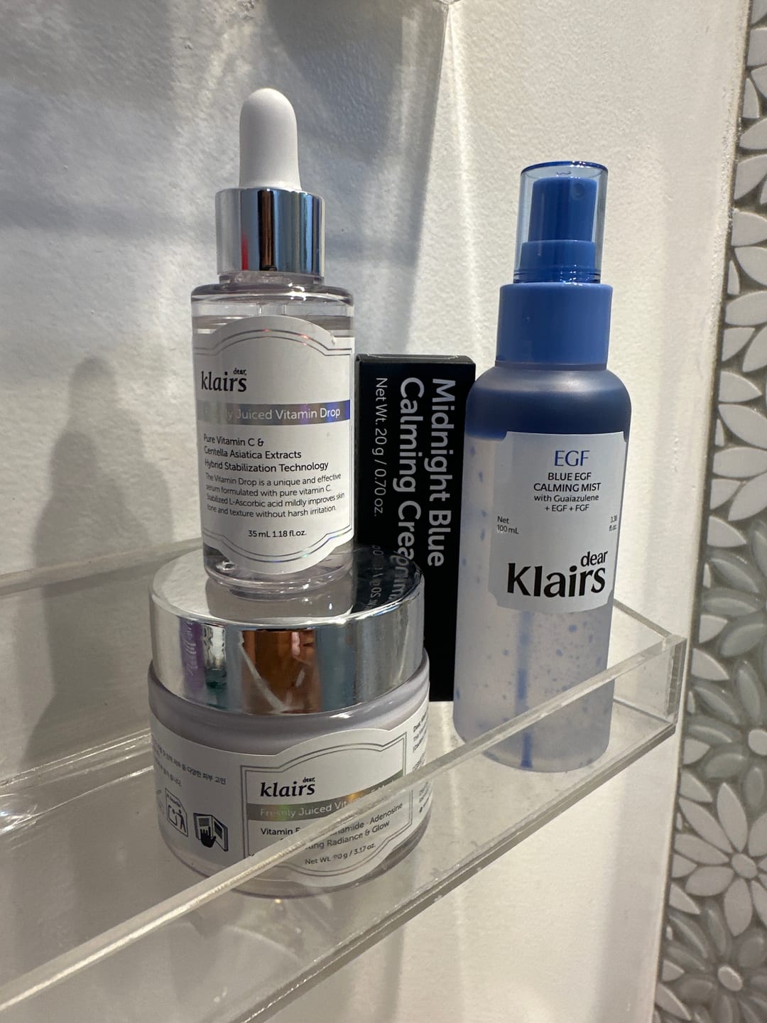 Customer photo review of Freshly Juiced Vitamin C Drop + E Mask Set