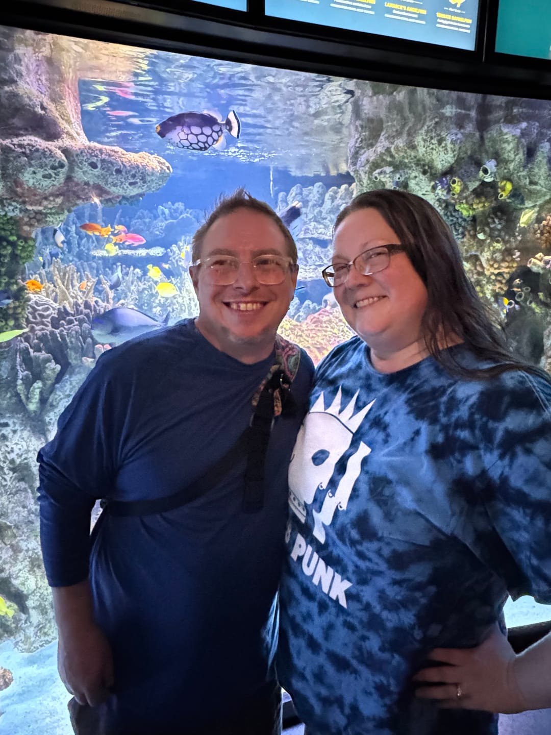 Customer photo review of PBS is Punk Tie-Dye Tee