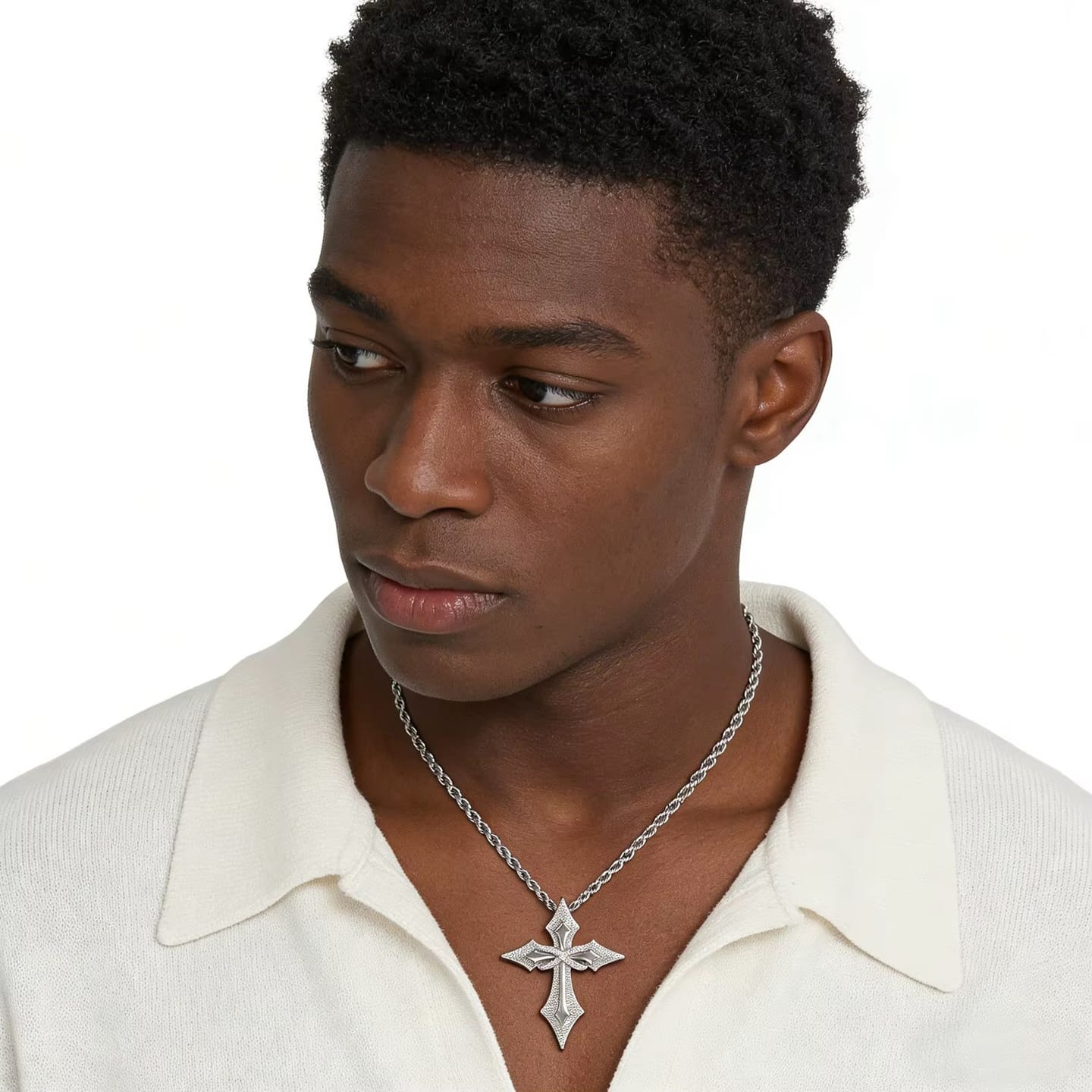 Customer photo review of David Cross Necklace