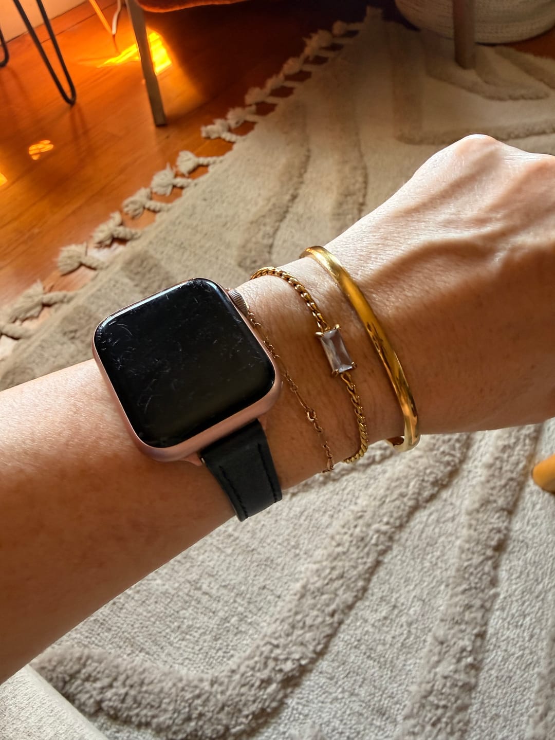 Customer photo review of Marbella Cuff Bracelet (Bundle)