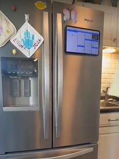 Customer photo review of Everblog 13.4" FridgeCal™ Calendar