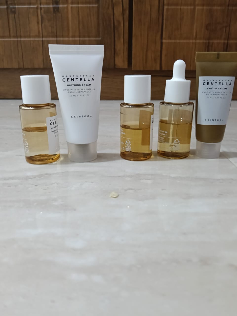 Customer photo review of مجموعة السفر مدغشقر سنتيلا من سكين1004 - 5قطع