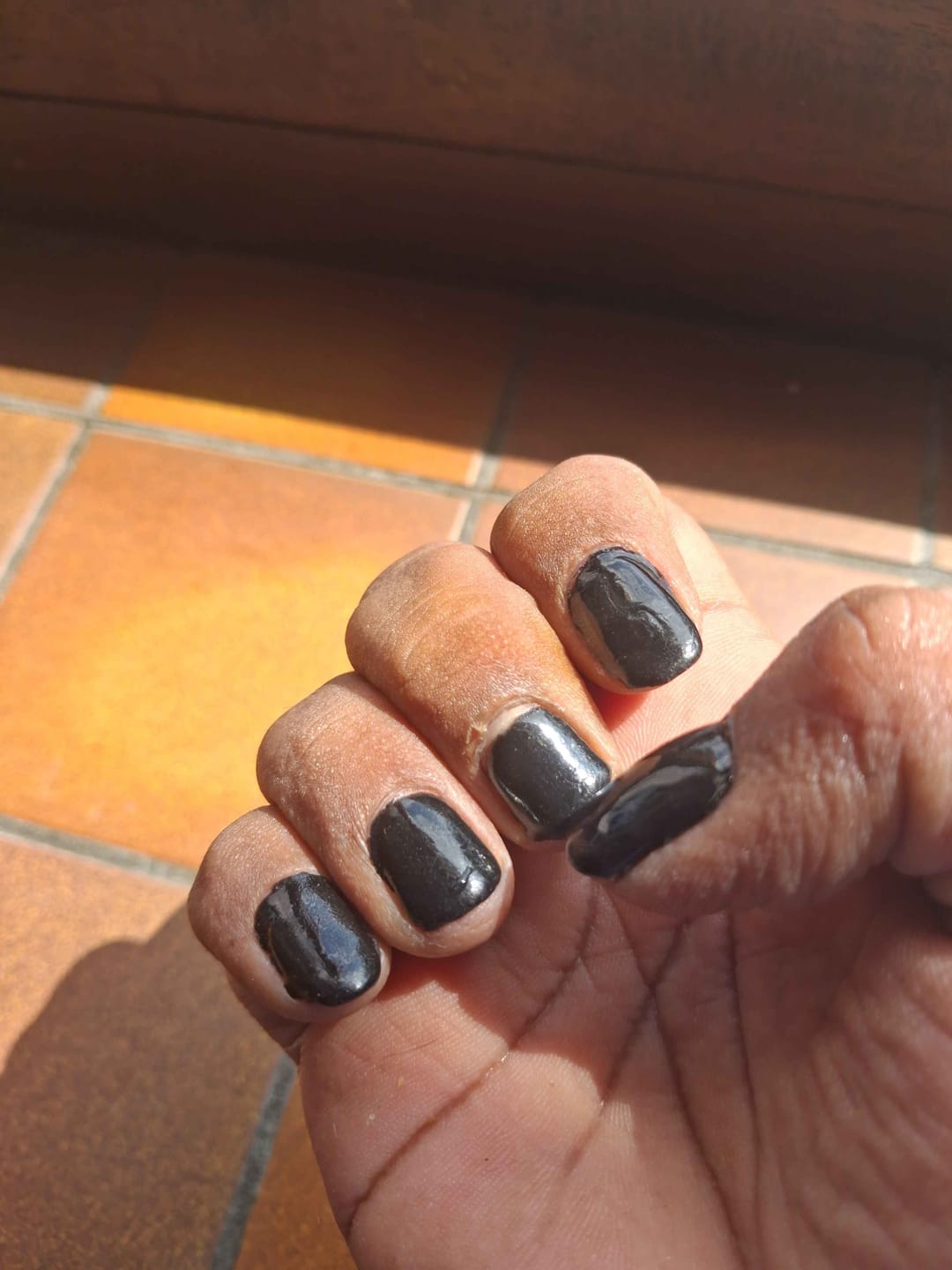 Customer photo review of Manicure Placemat