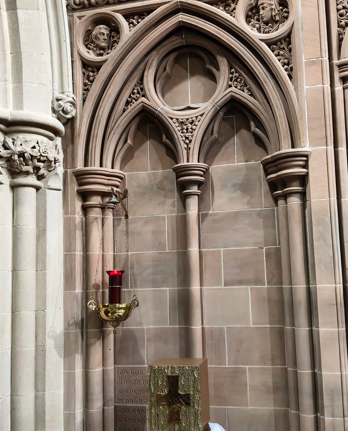 Customer photo review of 7 & 10 Inch Cast Brass Hanging Hook Bracket