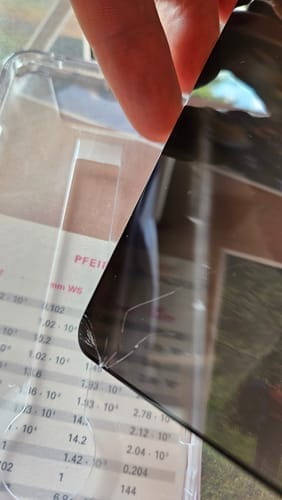 Customer photo review of 3 in 1 Screen Protector - Samsung-S