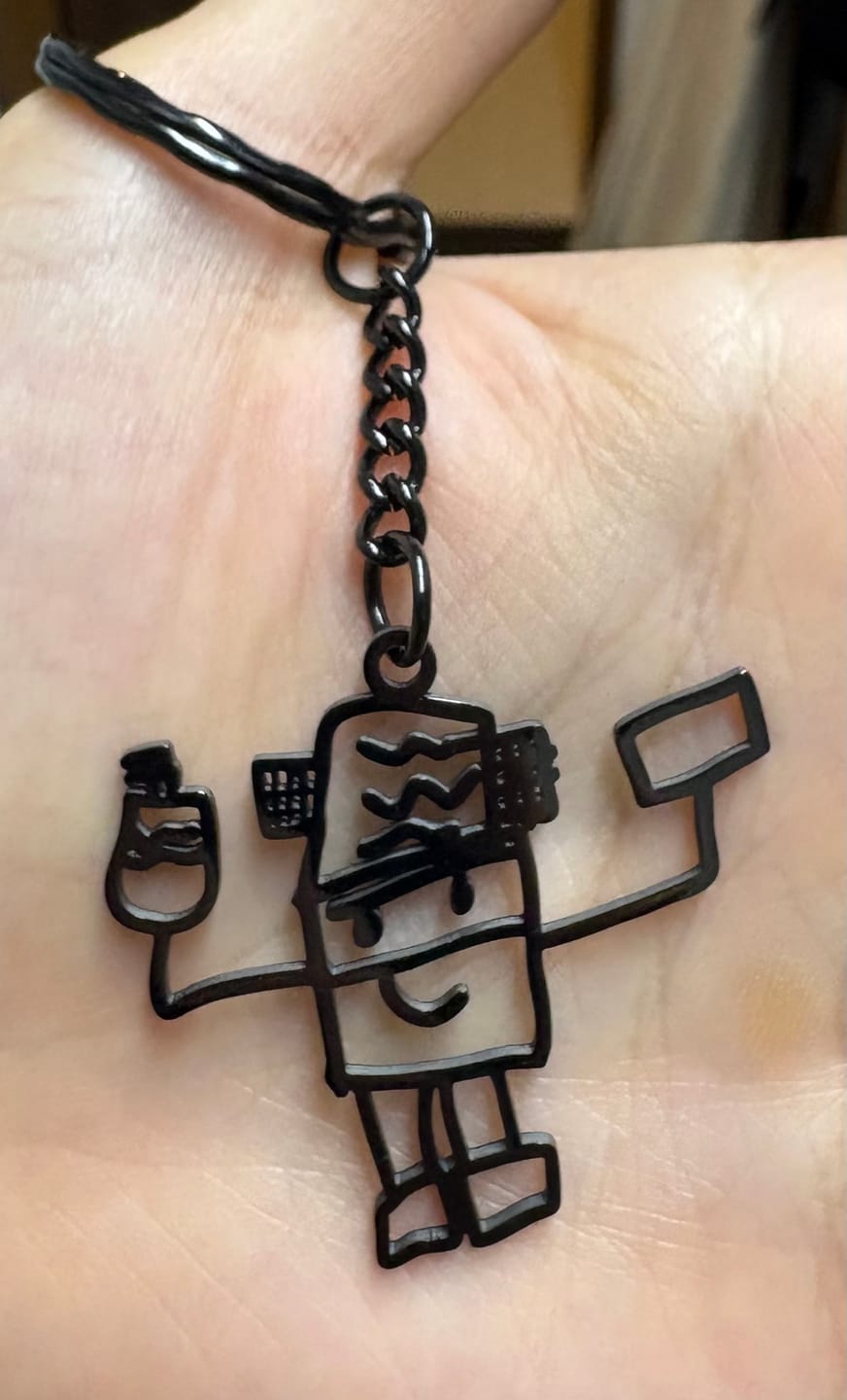 Customer photo review of 【期間限定販売7/6〜7/12】お絵描きが素敵なアクセサリーに大変身♪お絵描きアクセサリー