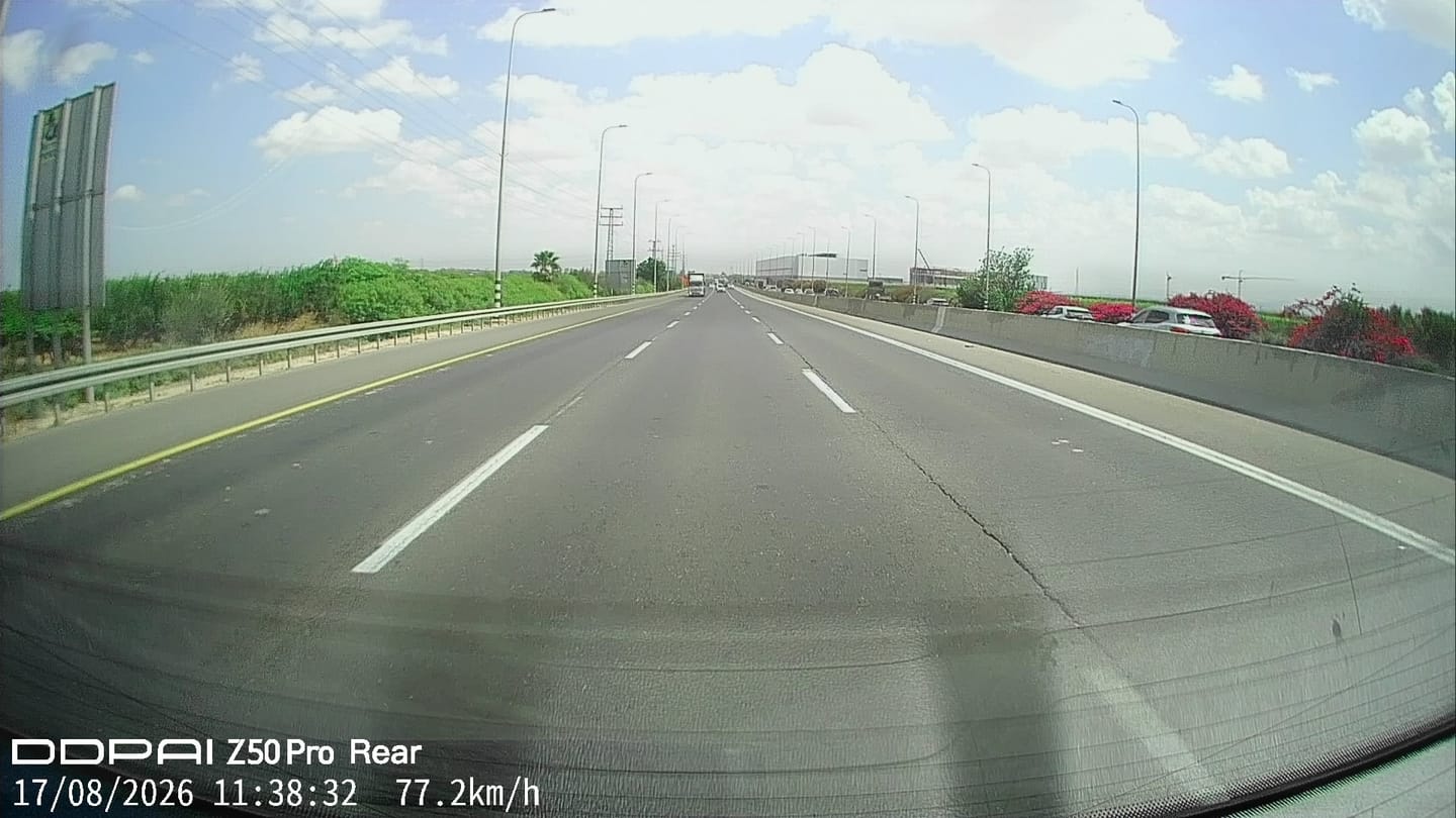 Customer photo review of Rear Camera for Dual Channel Dashcam