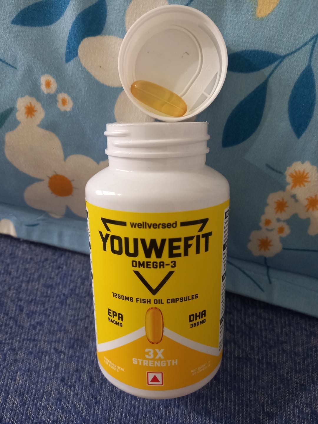 Customer photo review of YouWeFit Omega-3 Fish Oil (60 Capsules), 1250mg