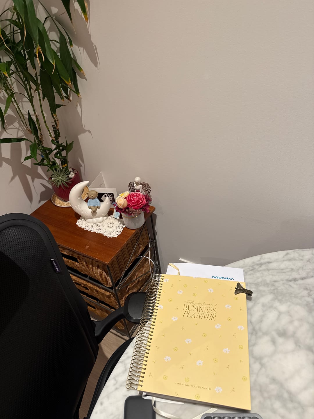 Customer photo review of 2026/27 Financial Year Business Planner - Daisy Yellow