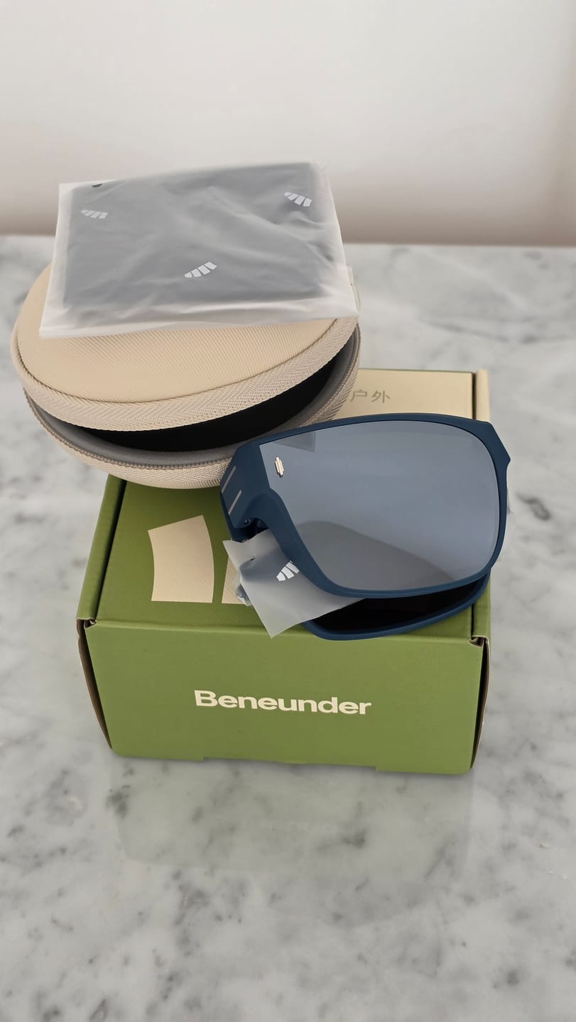 Customer photo review of Square Frame Foldable Fit-Over Sunglasses UV 400 FD498