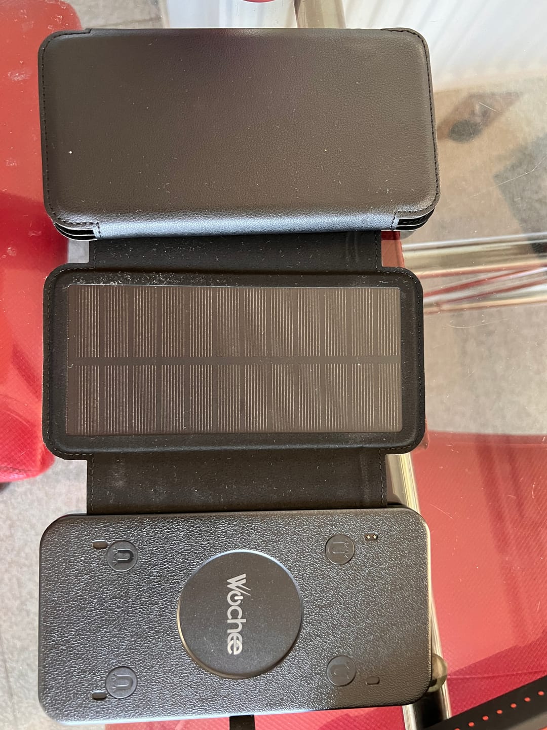 Customer photo review of Wochee XCore Ultimate 6+1 Solar Powerbank