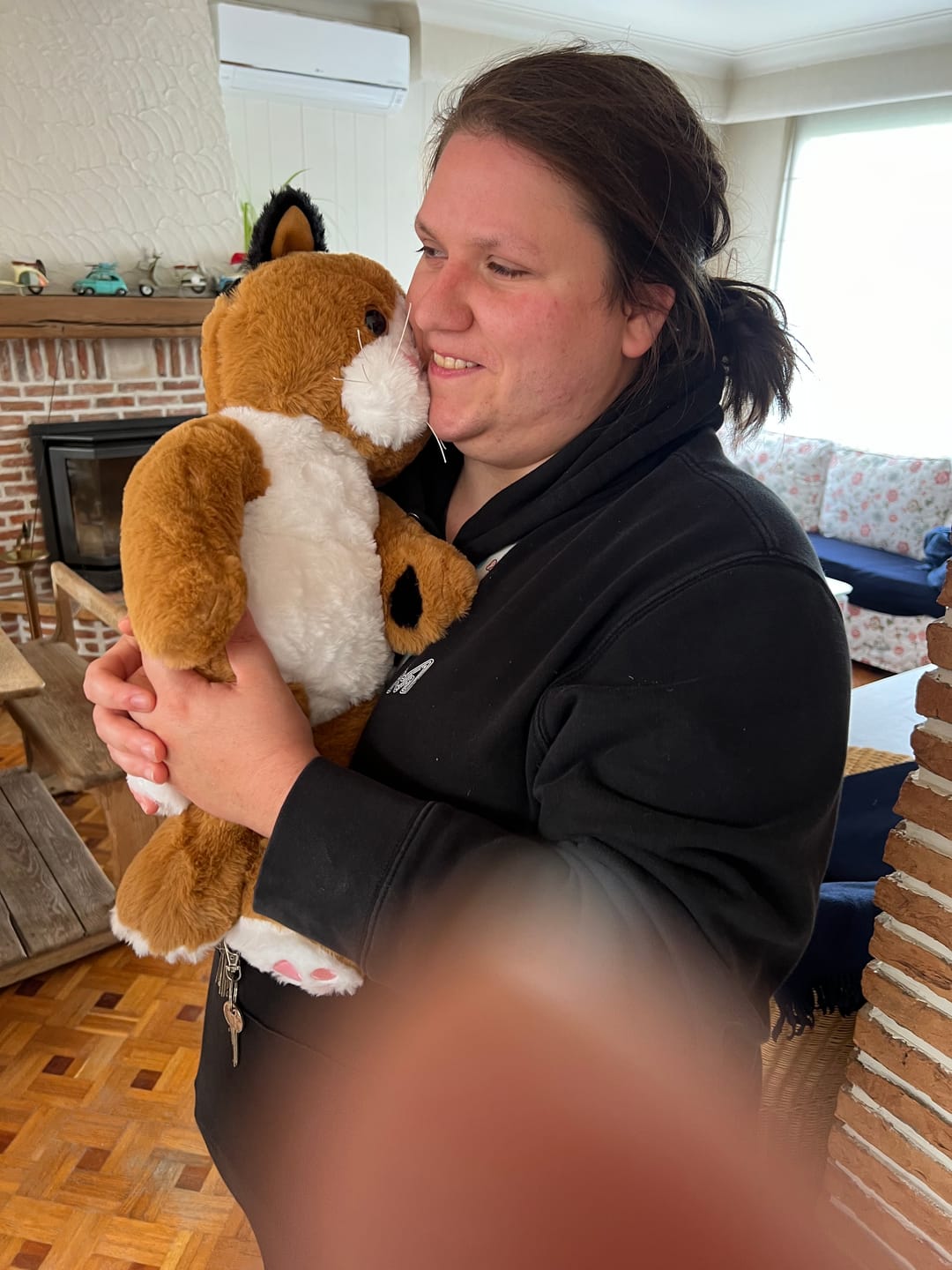 Customer photo review of Verzwaringsknuffel Kat 2,2 kg