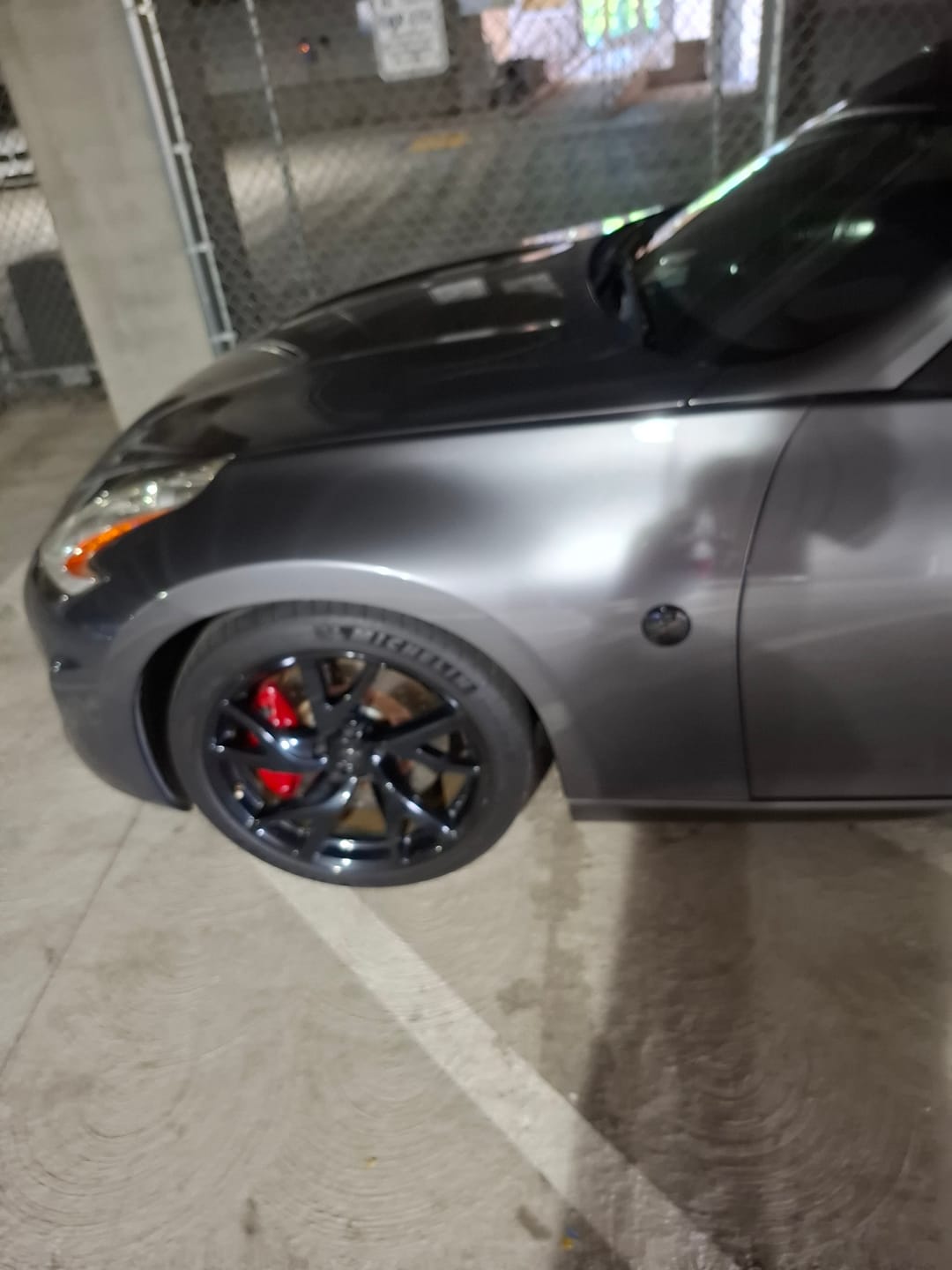 Customer photo review of LED Dynamic Z-Logo Side Marker Lights — Sequential Turn Signals for Nissan 370Z (2009–2020)