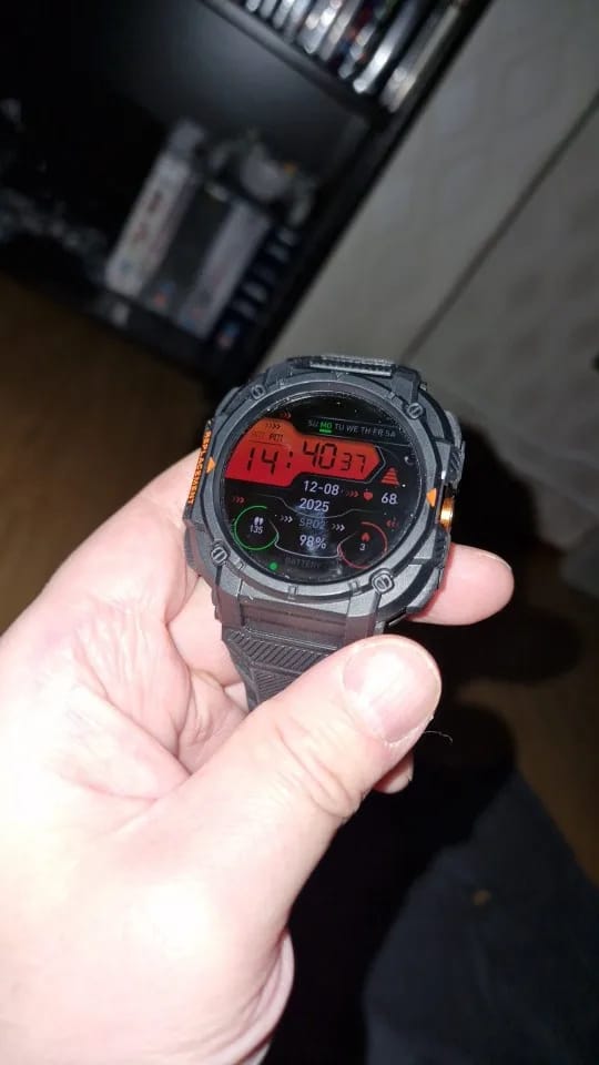 Customer photo review of Samsung Galaxy Silicone Sport Watch Band – Ultra/Ultra2 Strap