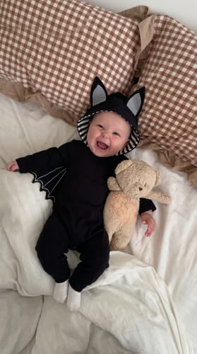 Customer photo review of Baby Bat Costume