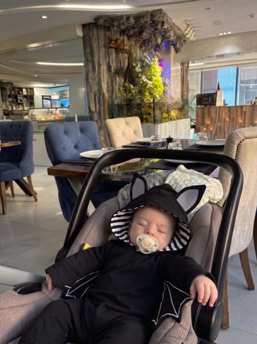 Customer photo review of Baby Bat Costume