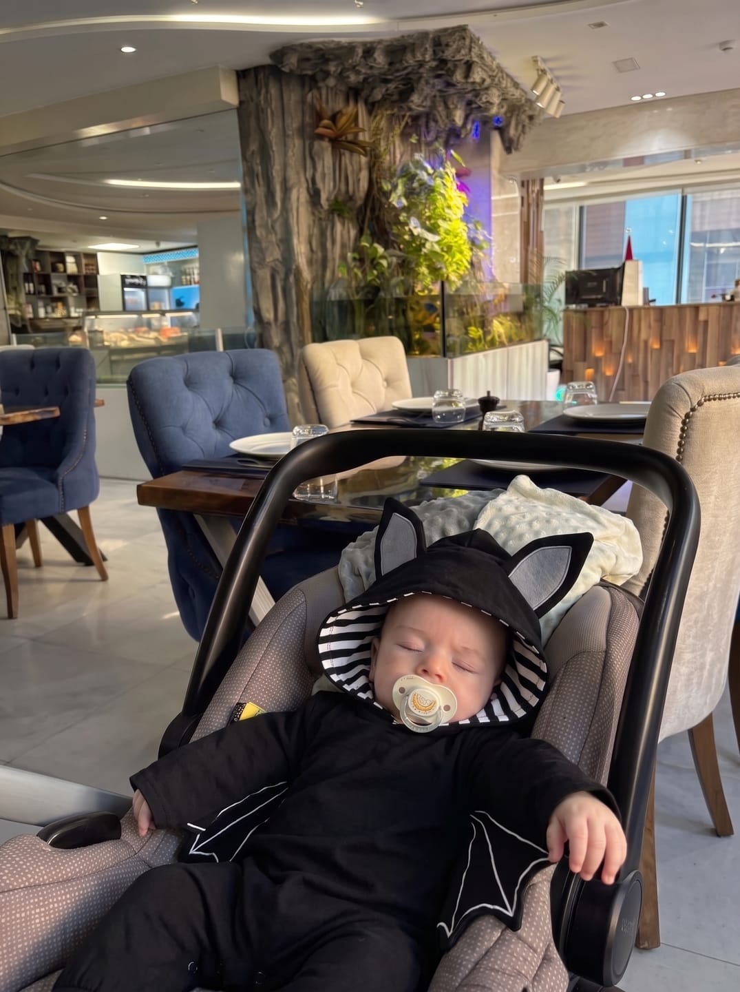 Customer photo review of Baby Bat Costume