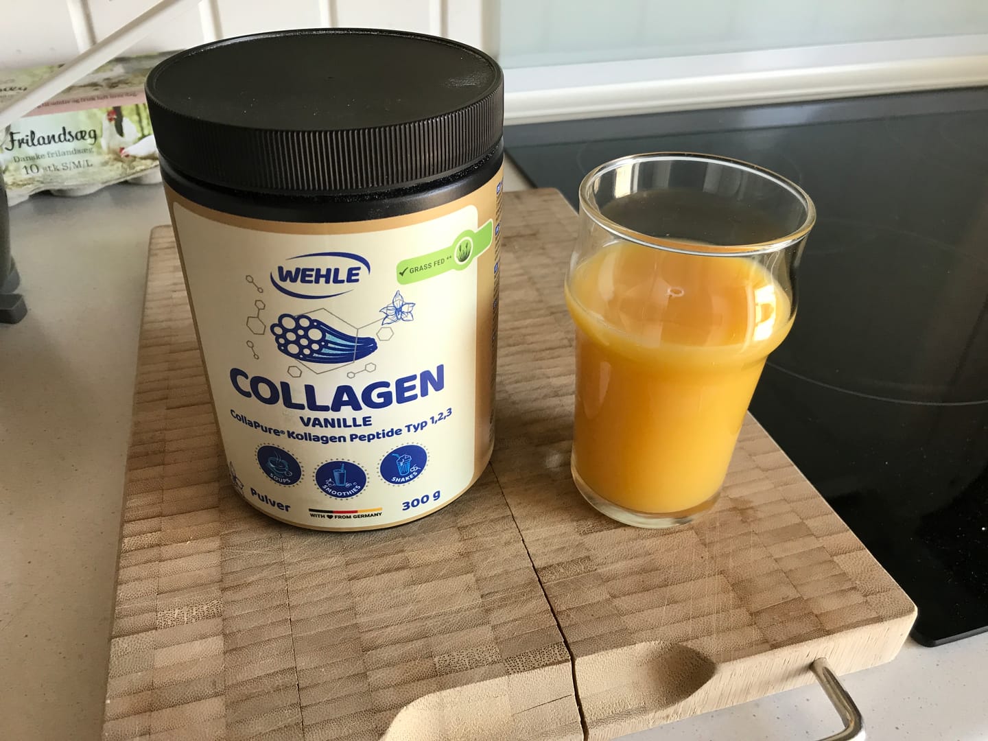 Customer photo review of Collagen Pulver Vanille, 300 g, CollaPure