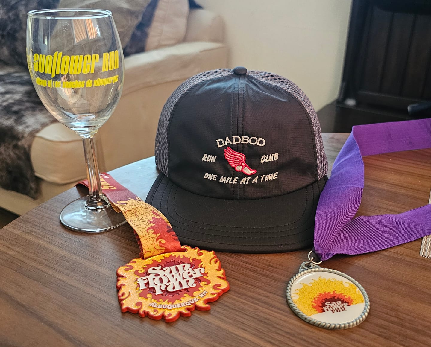Customer photo review of Dadbod Running Athletic Hat V.2