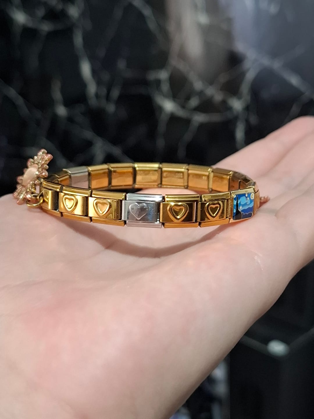 Customer photo review of Charm Colgante flor