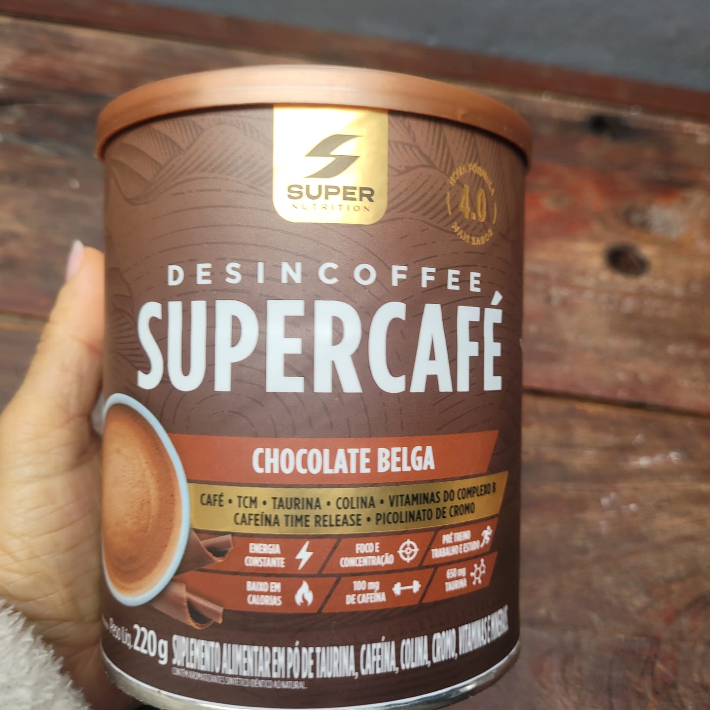 Customer photo review of Supercafé Chocolate Belga