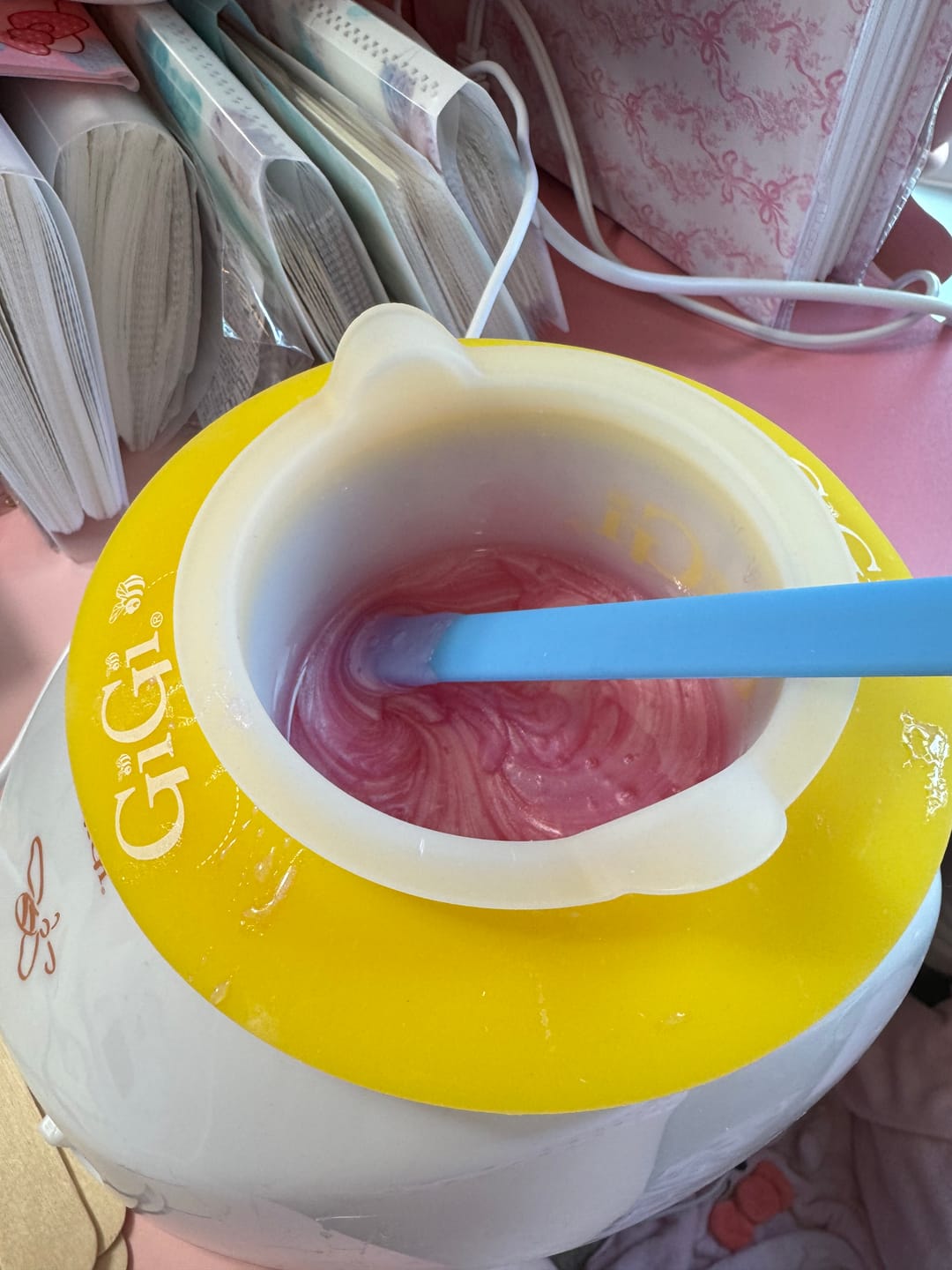 Customer photo review of Aurora Rose Signature Jelly Wax